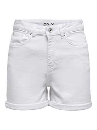 ONLJOSEPHINE STRETCH SHORTS DNM AZG NOOS Kadın Beyaz Şort - 15321381
