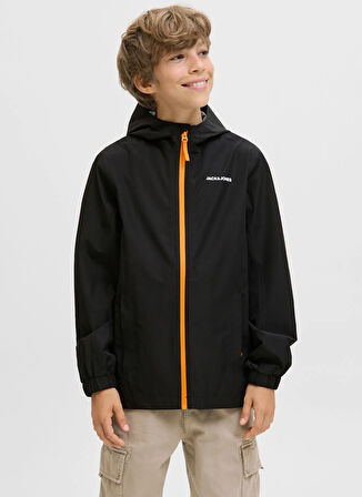 Jack & Jones Siyah Erkek Çocuk Yağmurluk 12280713