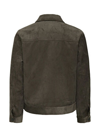 Only & Sons Normal Koyu Kahve Erkek Ceket ONSLANCE CORD JACKET OTW