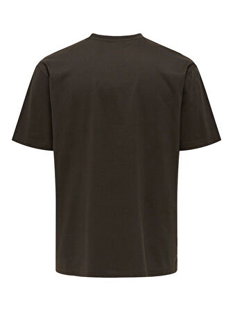 ONSFRED LIFE RLX SS TEE NOOS Erkek Black T-Shirt - 22022532