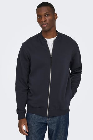 Only & Sons ONSCERES Erkek Fermuarlı Bomber Sweat  Regular Fit Günlük Şık 