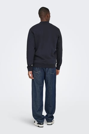 Only & Sons ONSCERES Erkek Fermuarlı Bomber Sweat  Regular Fit Günlük Şık 