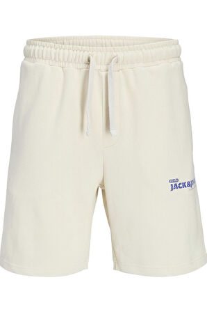 JPSTGORDON CHARGE PRINT SWEAT SHORTS MID BEJ