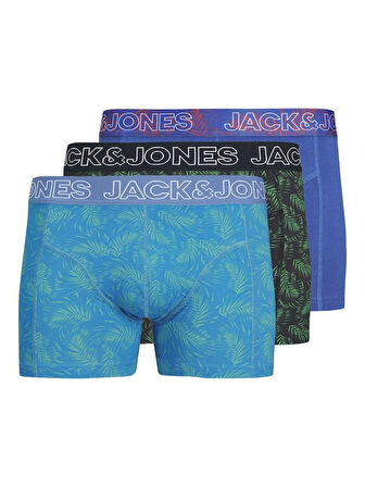 Jack Jones Canvey 3 Lü Paket Erkek Boxer 12277779
