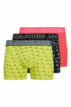 Jack Jones Caprı 3 Lü Paket Erkek Boxer 12277768