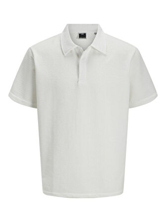 Jack Jones Sago Textured Erkek Polo Yaka Tişört 12276735