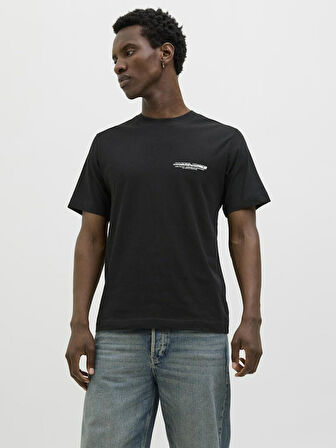 Jack Jones Lıdo Chest Regular Fit Erkek Tişört 12281092