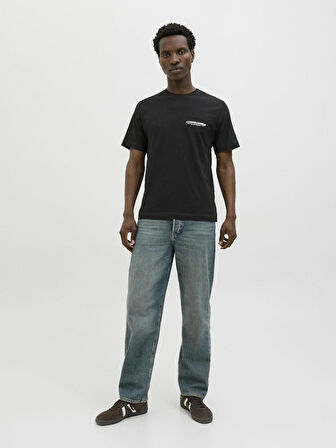 Jack Jones Lıdo Chest Regular Fit Erkek Tişört 12281092