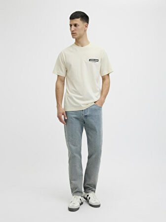 Jack Jones Lıdo Chest Regular Fit Erkek Tişört 12281092