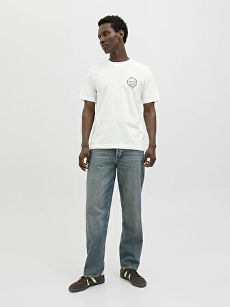 Jack Jones Lıdo Chest Regular Fit Erkek Tişört 12281092