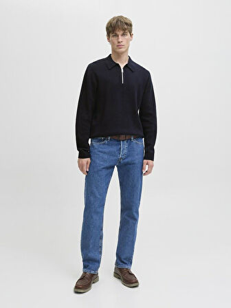 Jack Jones Blamılano Polo Yaka Relax Fit Erkek Kazak 12281743