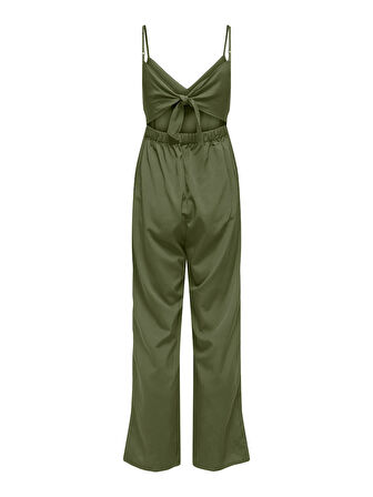ONLNOVA LIFE VIS MALI JUMPSUIT SOLID Kadın Yeşil Tulum - 15352528