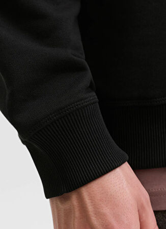 Jack & Jones Bisiklet Yaka Siyah Erkek Sweatshırt 12282893_JORNORREBRO EMB SWEAT CREW