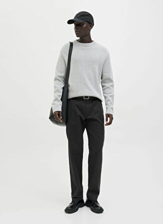 Jack & Jones Bol Paça Siyah Erkek Kargo Pantolon 12282549_JPSTKANE ROCCO HYBRID JOGG