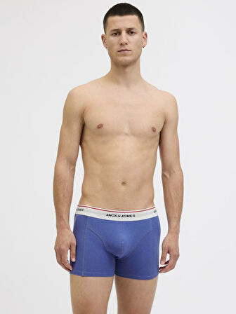 Jack Jones Jackayden Solıd Trunks 3 Pack Sn Boxer 12281999