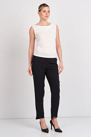 Only Kadın Onlfree Kolsuz Bisiklet Yaka T-Shirt 15351020 Ekru