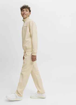 Jack & Jones Bol Paça Krem Erkek Çocuk Eşofman Altı 12284054