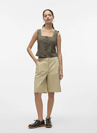 Vero Moda Yeşil Kadın Yelek VMCHIRA SL WAISTCOAT
