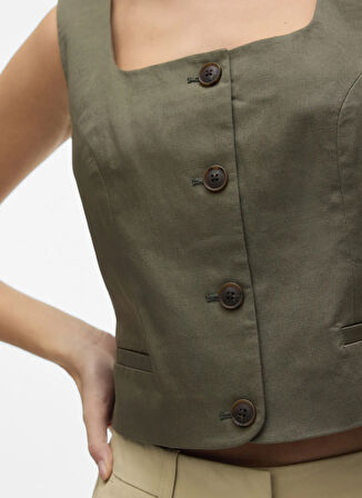 Vero Moda Yeşil Kadın Yelek VMCHIRA SL WAISTCOAT