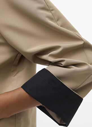 Vero Moda Normal Krem Kadın Ceket VMLUCIA MARIA SHORT JACKET