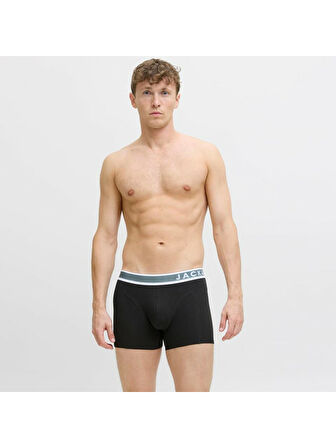 Jack Jones Aston Solıd 3 Lü Paket Erkek Boxer 12281991
