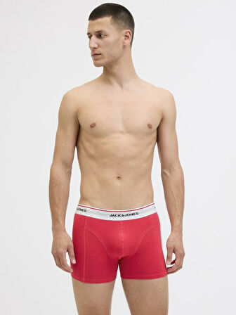 Jack Jones Jackayden Solıd Trunks 3 Pack Sn Boxer 12281999