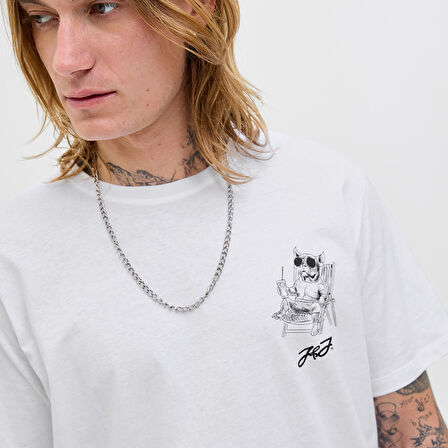 Jack Jones Tişört Relax Crew Neck