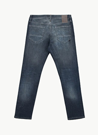 Jack & Jones Düşük Bel Slim Fit Mavi Erkek Denim Pantolon 12278082_JJIGLENN JJFOX AM 497 SPS