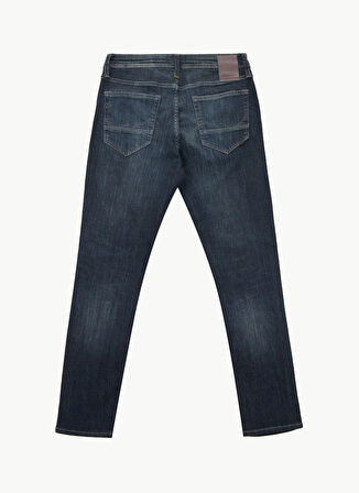 Jack & Jones Düşük Bel Slim Fit Mavi Erkek Denim Pantolon 12278082_JJIGLENN JJFOX AM 497 SPS