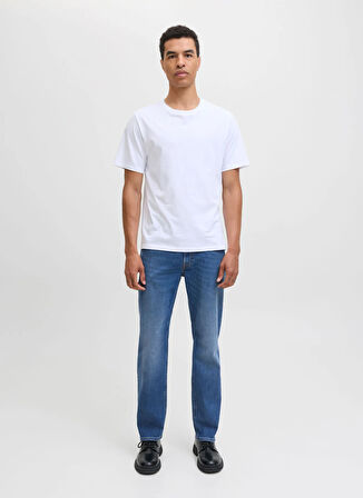 Jack & Jones Normal Bel Normal Mavi Erkek Denim Pantolon 12282669_JJICLARK JJORIGINAL SQ 223