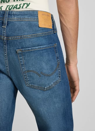 Jack & Jones Mavi Erkek Denim Pantolon   JJICLARK JJORIGINAL SQ 223 NOOS