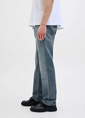 Jack & Jones Yüksek Bel Rahat Mavi Erkek Denim Pantolon 12278152_JJICHRIS JJORIGINAL SBD 03