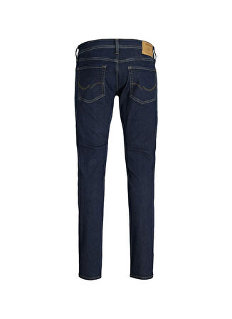 Jack & Jones Normal Bel Dar Mavi Erkek Denim Pantolon 12278478_JJIGLENN JJORIGINAL CB 818