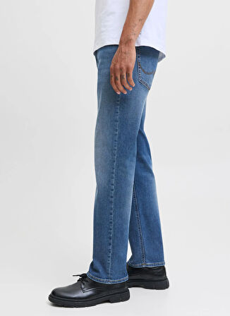 Jack & Jones Normal Bel Normal Mavi Erkek Denim Pantolon 12282669_JJICLARK JJORIGINAL SQ 223