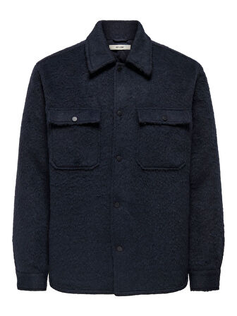 ONSGIO LF PADDED JACKET OTW Erkek Blue Mont - 22034092