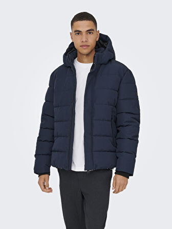 ONSCAYSON PUFFA OTW NOOS Erkek Mavi Mont - 22019598