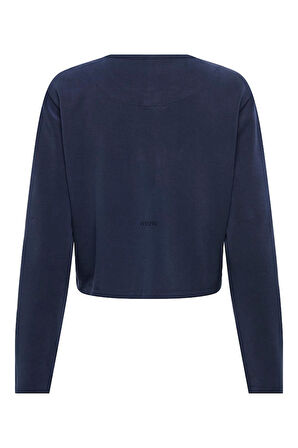 JDY Kadın Jdygarzelle Düğmeli Uzun Kollu Hırka 15352557 Lacivert