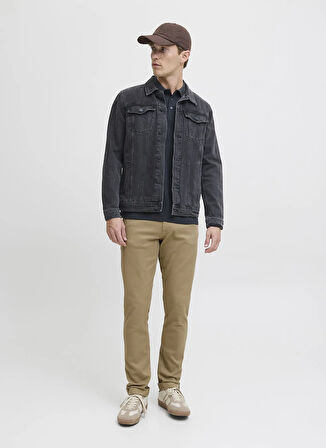 Jack & Jones Normal Bel Dar Kahve Erkek Denim Pantolon 12279182_JPSTGLENN ORIGINAL 014