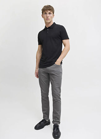 Jack & Jones Normal Bel Dar Gri Erkek Denim Pantolon 12279182_JPSTGLENN ORIGINAL 014