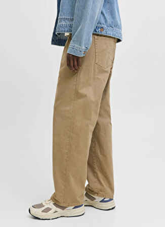 Jack & Jones Normal Bel Geniş Fit Kahve Erkek Denim Pantolon 12270838_JPSTALEX JJORIGINAL 017 ST