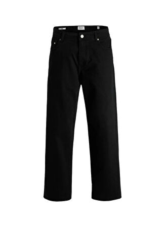 Jack & Jones Normal Bel Geniş Fit Siyah Erkek Denim Pantolon 12270838_JPSTALEX JJORIGINAL 017 ST