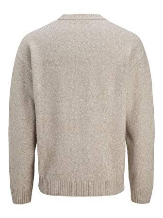 Jack & Jones JJESOHO OLLIE Knit | Basic Erkek Crew Neck Kazak Modelleri 