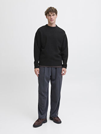 Jack & Jones JJESOHO OLLIE Knit | Basic Erkek Crew Neck Kazak Modelleri 