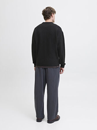Jack & Jones JJESOHO OLLIE Knit | Basic Erkek Crew Neck Kazak Modelleri 