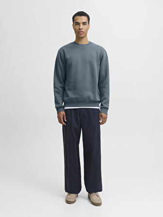 Jack & Jones JJEBRADLEY Crewneck Sweat | Günlük Erkek Sweatshirt 