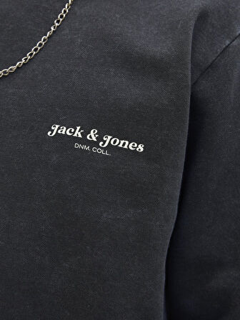 Jack & Jones Erkek Siyah Sweat 12279531