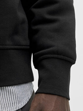 Jack & Jones JJESOHO HN NOOS Sweat | Fermuarlı Yarım Yaka Erkek Sweatshirt 