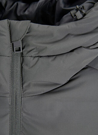 Jack & Jones Gri Erkek Mont 12278749_JJESOHO PUFFER HOOD SN