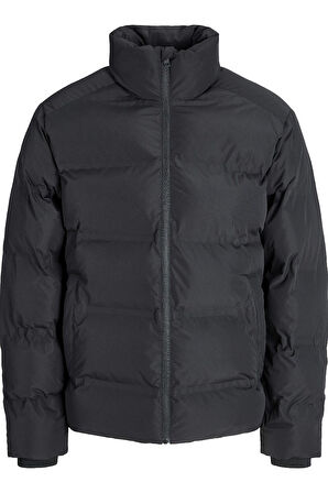 Jack & Jones JJESOHO Puffer Collar Erkek Şişme Mont – Yüksek Yaka, Fermuarlı, Su İtici Kışlık Ceket 