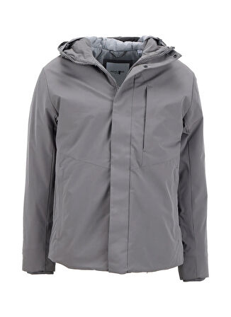 Jack & Jones Gri Erkek Mont 12278781_JJEKEEN JACKET AW25 SN